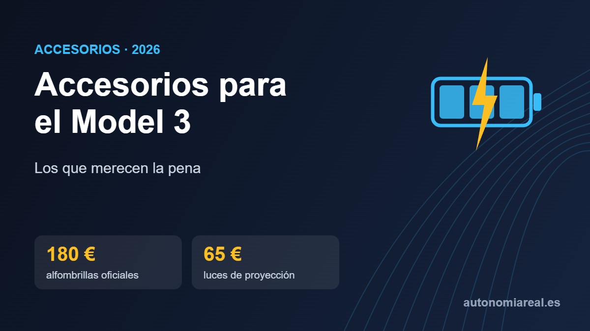 Los mejores accesorios para el Tesla Model 3 (2026)